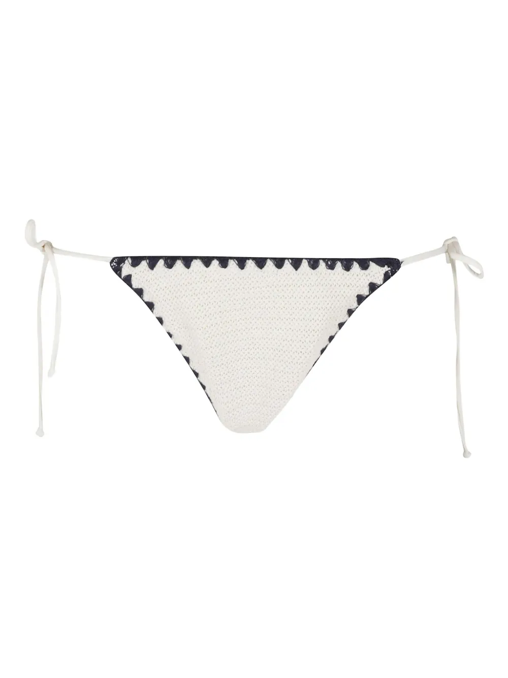 MC2 Saint Barth Marielle crochet-knit bikini bottom - ニュートラル MC2 Saint Barth Marielle crochet-knit bikini bottom - ニュートラル
