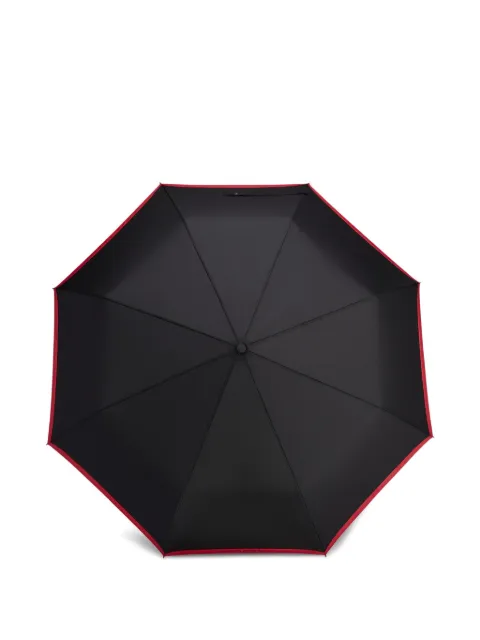 BOSS contrasting-trim umbrella