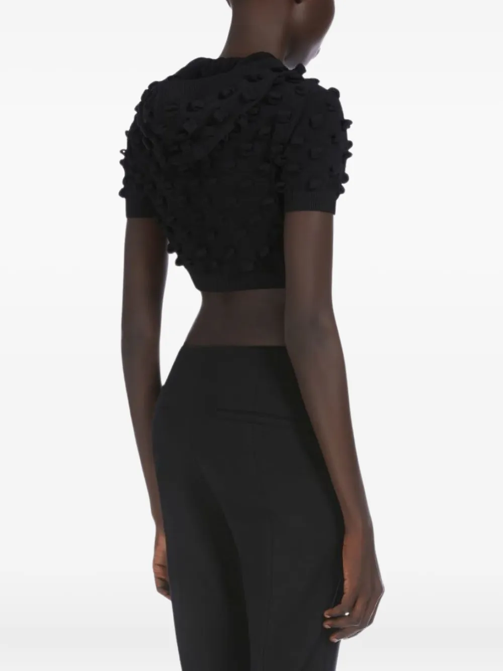Sportmax Top met patch Zwart