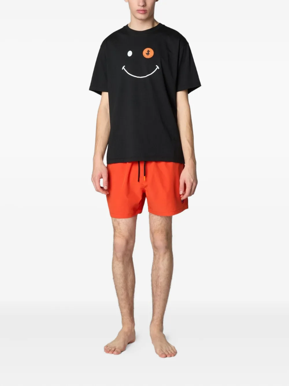 Save The Duck drawstring swim shorts Rood