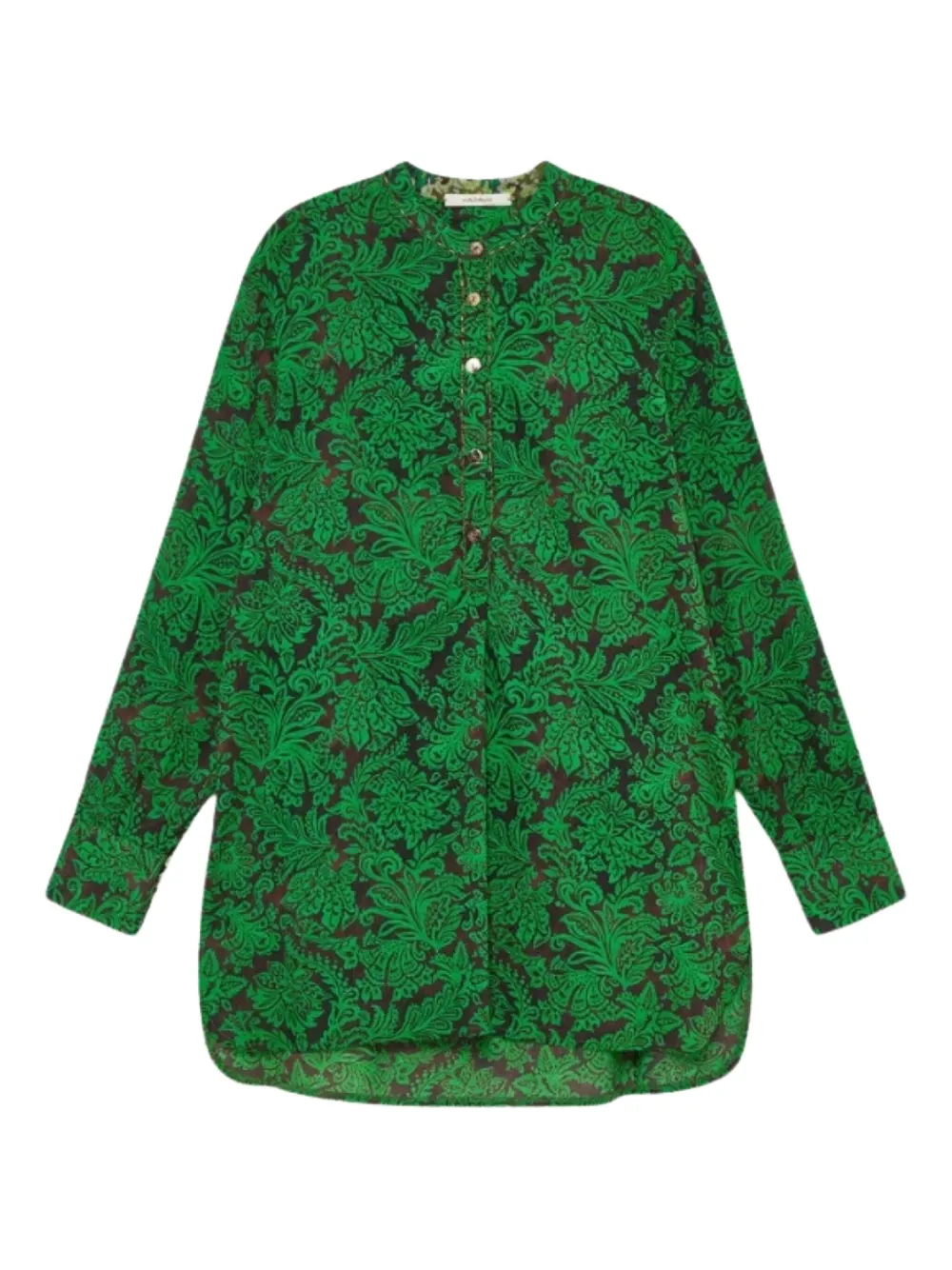 MALIPARMI floral-print button shirt