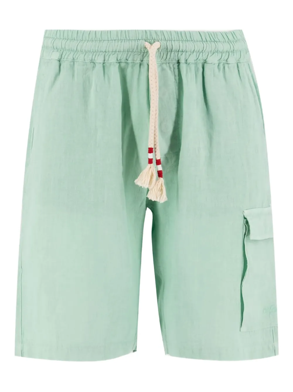 MC2 Saint Barth drawstring cargo shorts | Green | Image 1