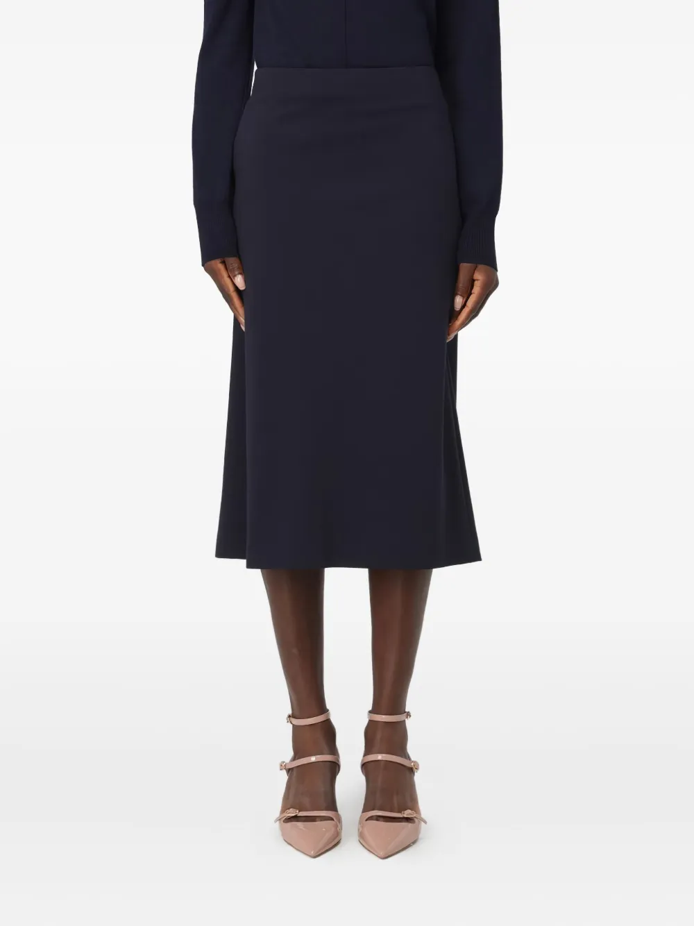 Liviana Conti flared midi skirt - Blu