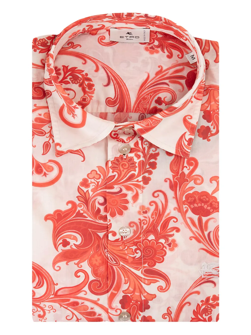 ETRO floral-print shirt Rood