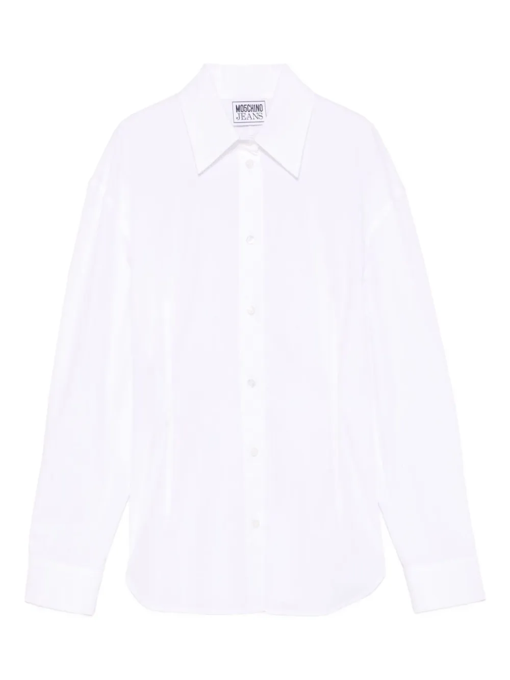 MOSCHINO JEANS collared-neckline shirt Wit