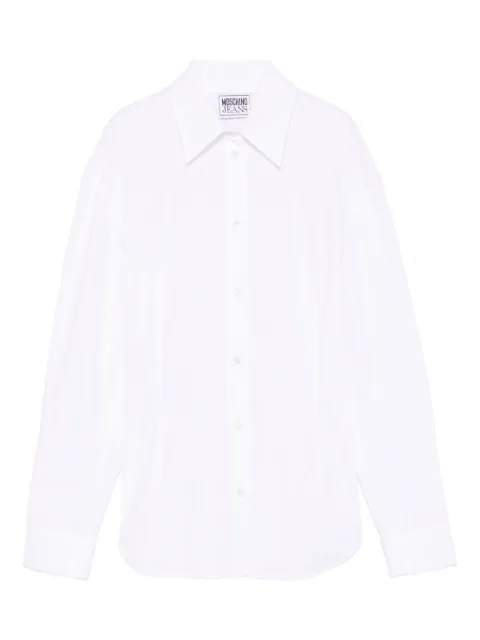 MOSCHINO JEANS collared-neckline shirt