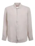 MC2 Saint Barth long-sleeve linen shirt - Neutrals