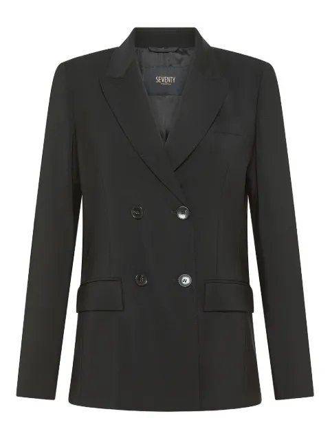 Seventy double-breasted three-quarter sleeve jacket