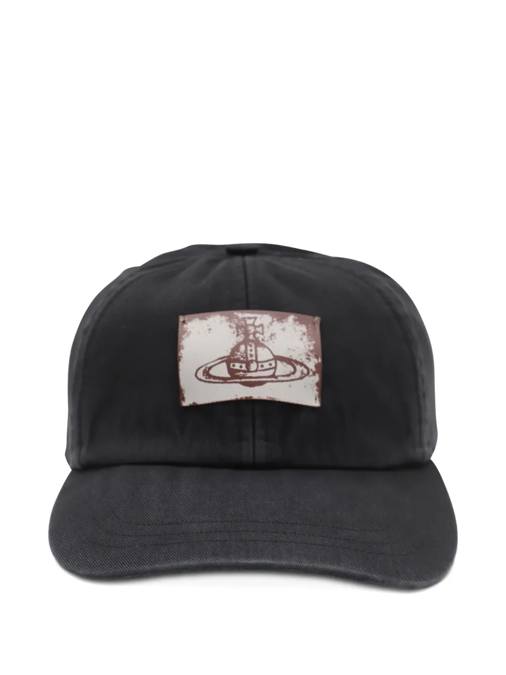 Vivienne Westwood graphic-patch baseball cap | Black | Image 1