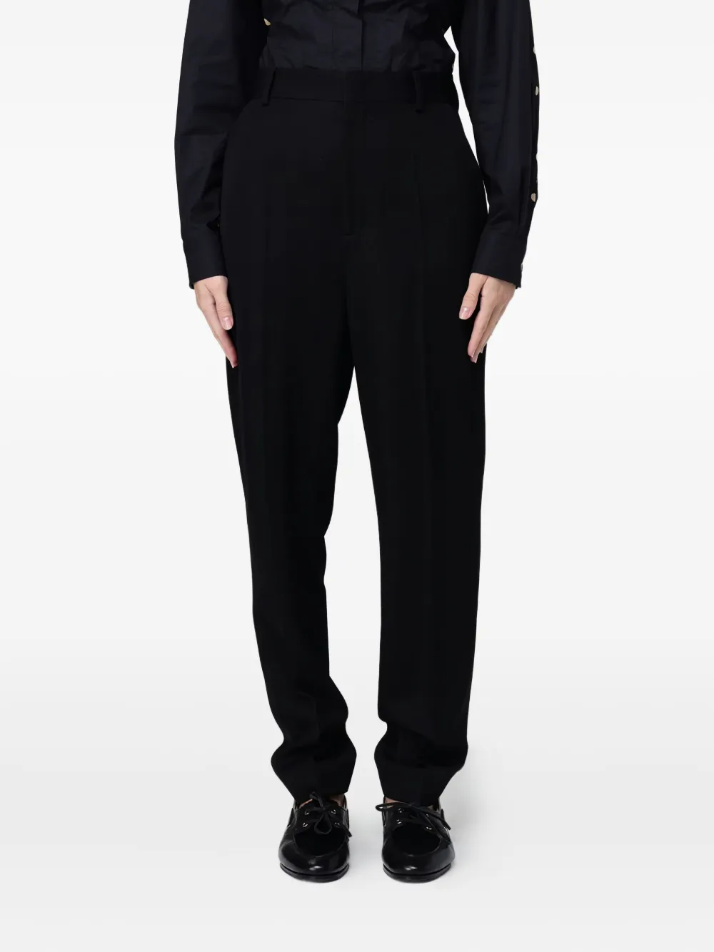 Moschino pressed-crease trousers | Black | Image 1