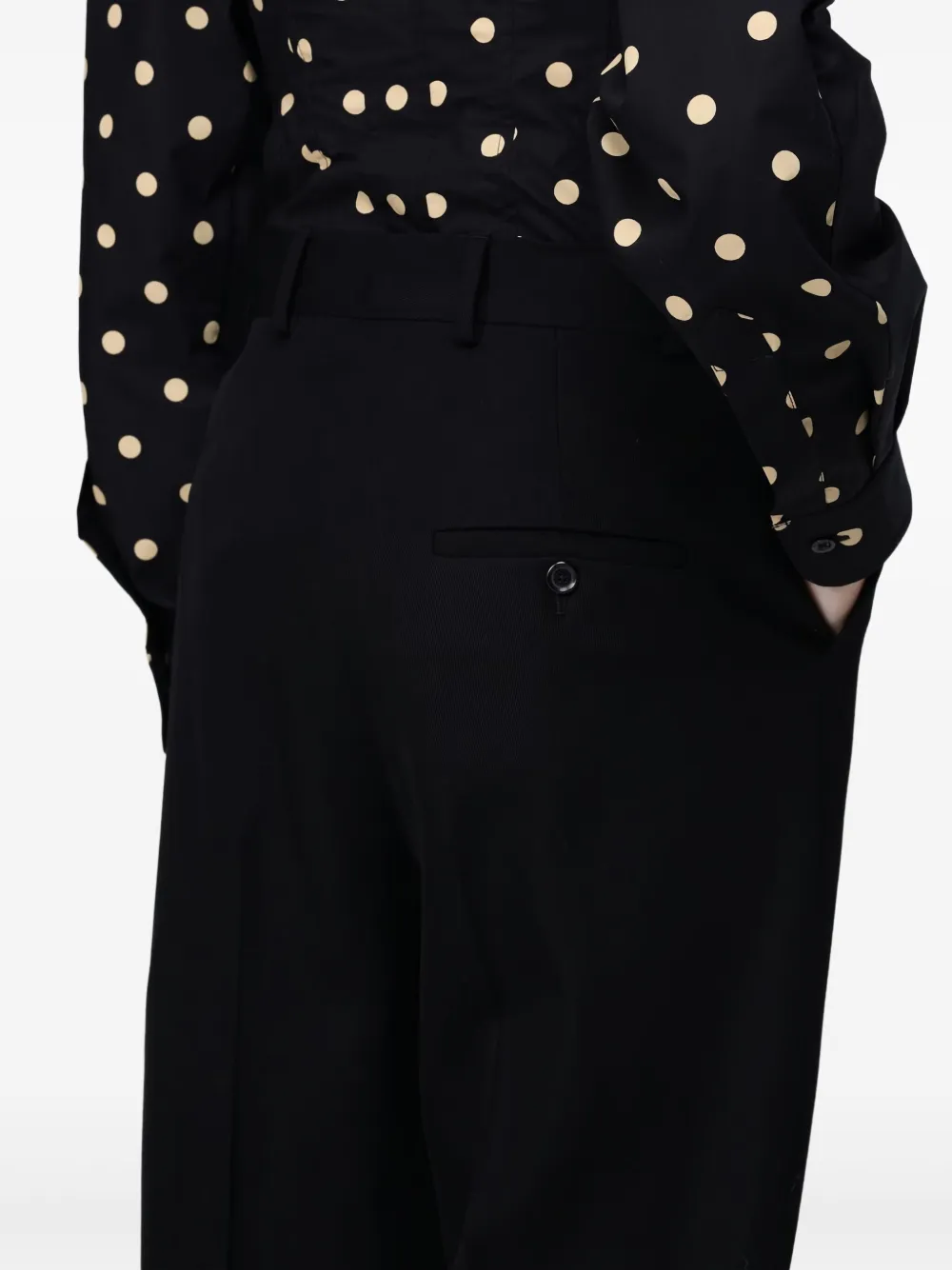 Moschino Plooibroek Zwart