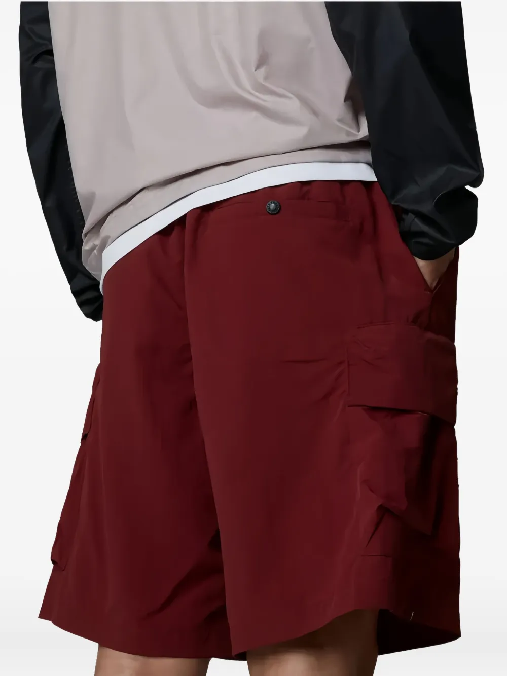 The North Face Shorts met cargo zak en ceintuur Rood