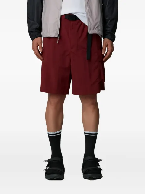 The North Face cargo-pocket belted shorts