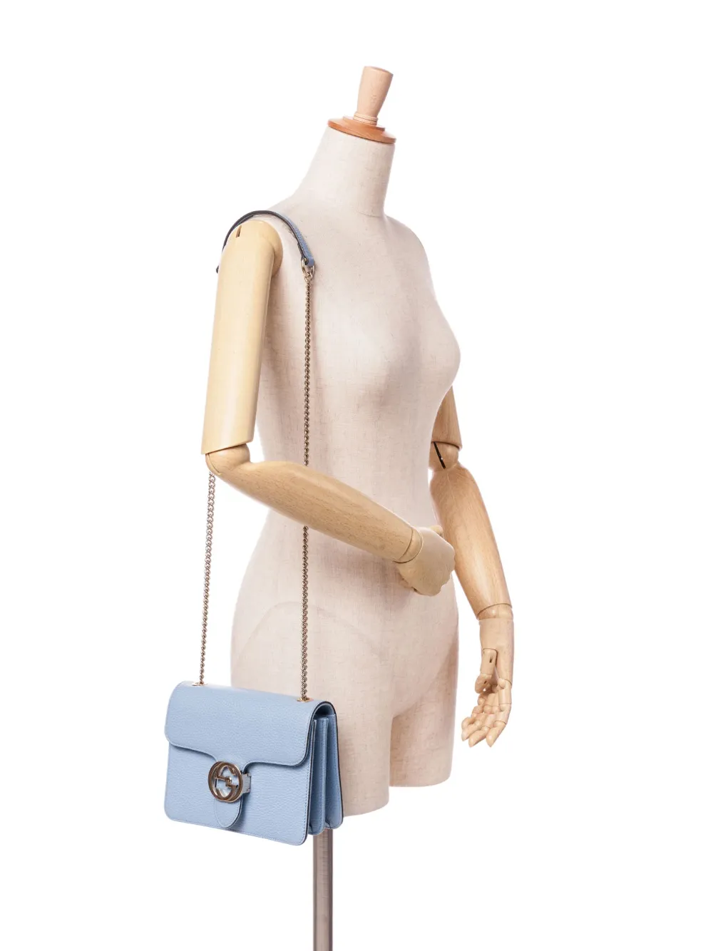 Gucci Pre-Owned 2016-2024 Small Dollar Calfskin Interlocking G crossbody bag | Pre-Owned | Image 2