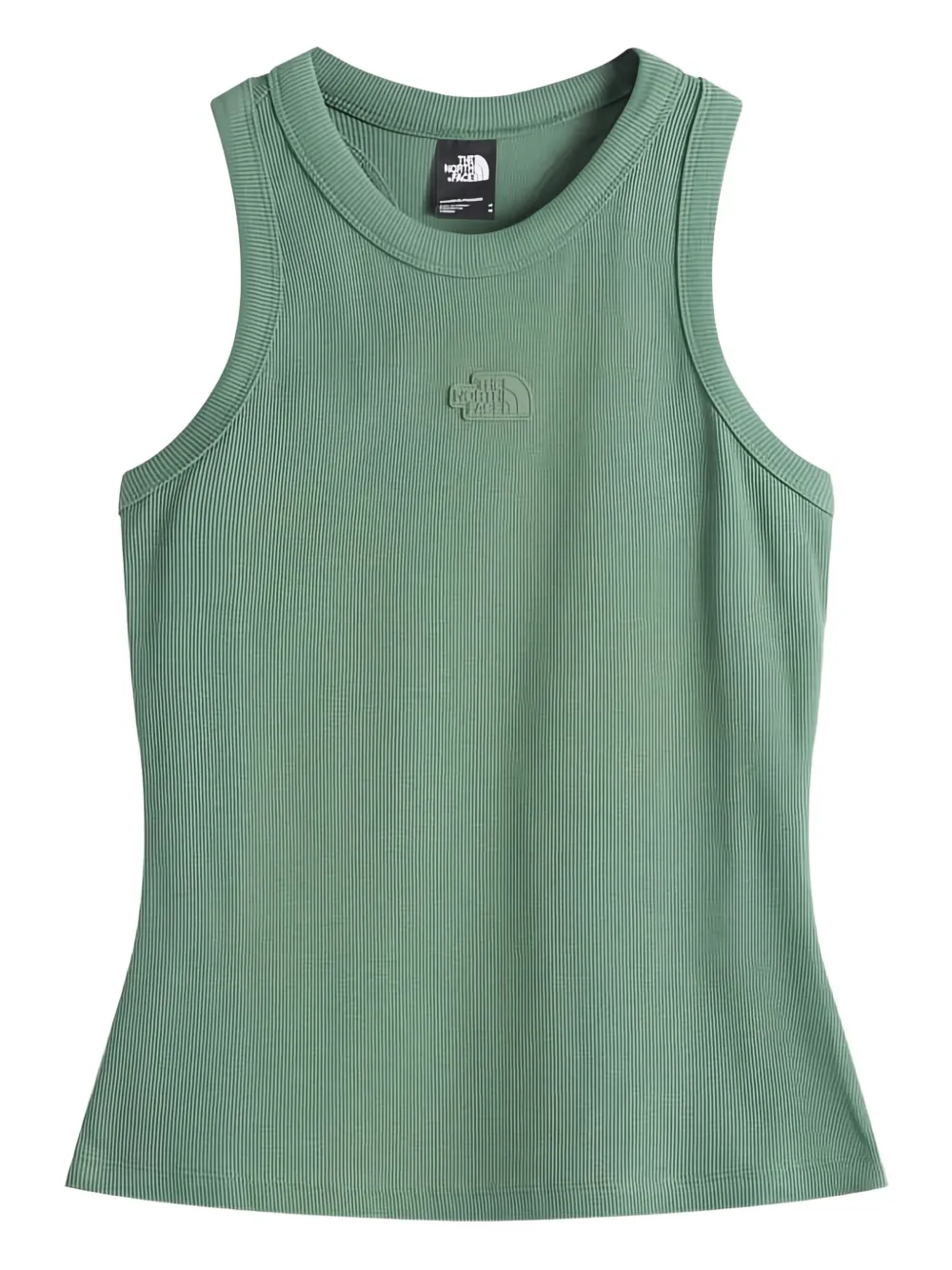 The North Face ribbed sleeveless tank top | Green | Image 1
