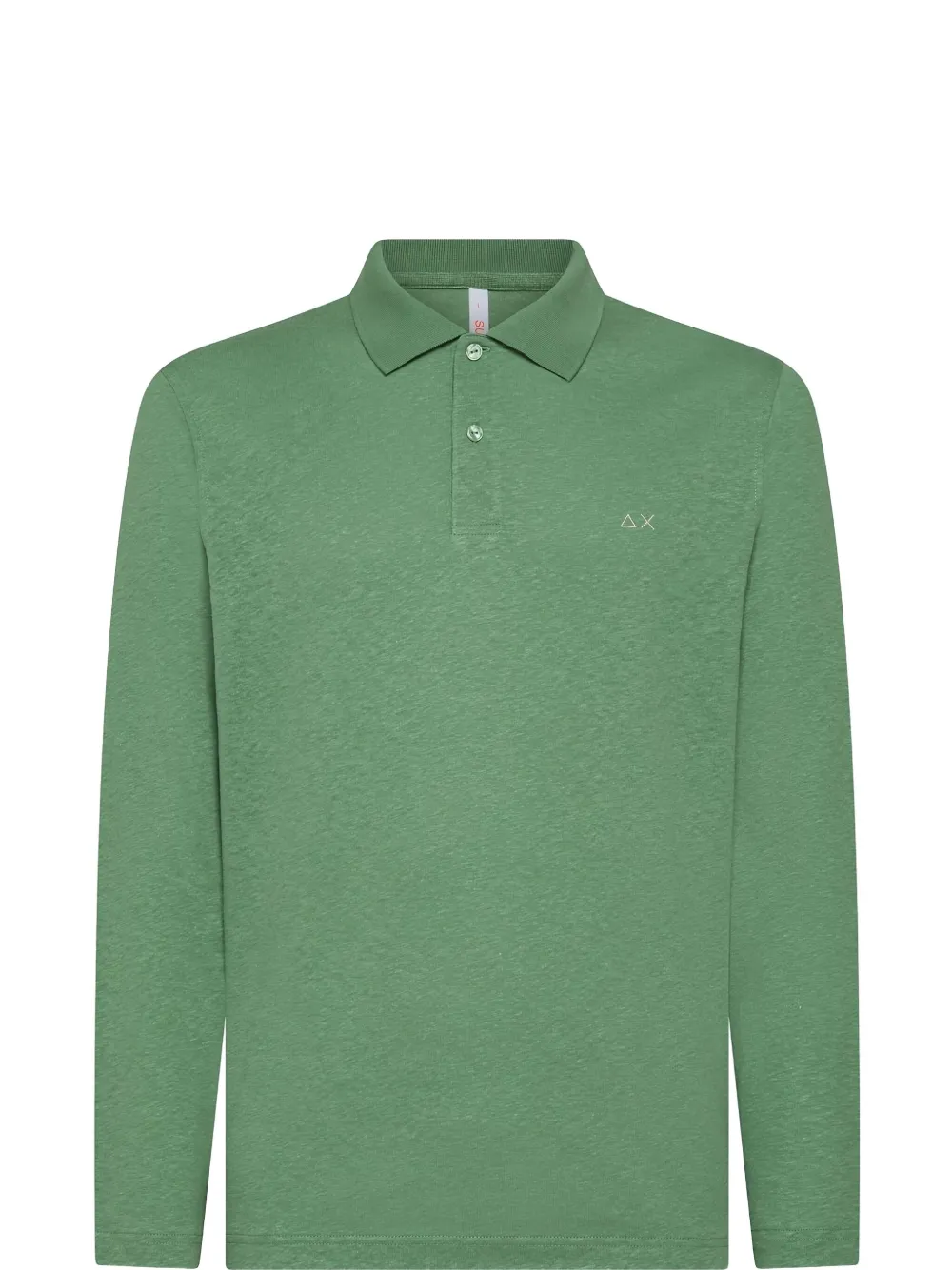 Sun68 long-sleeve polo shirt - Groen