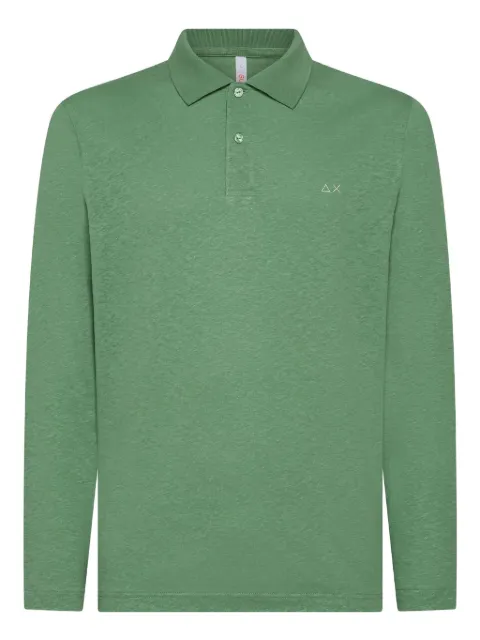 Sun68 long-sleeve polo shirt