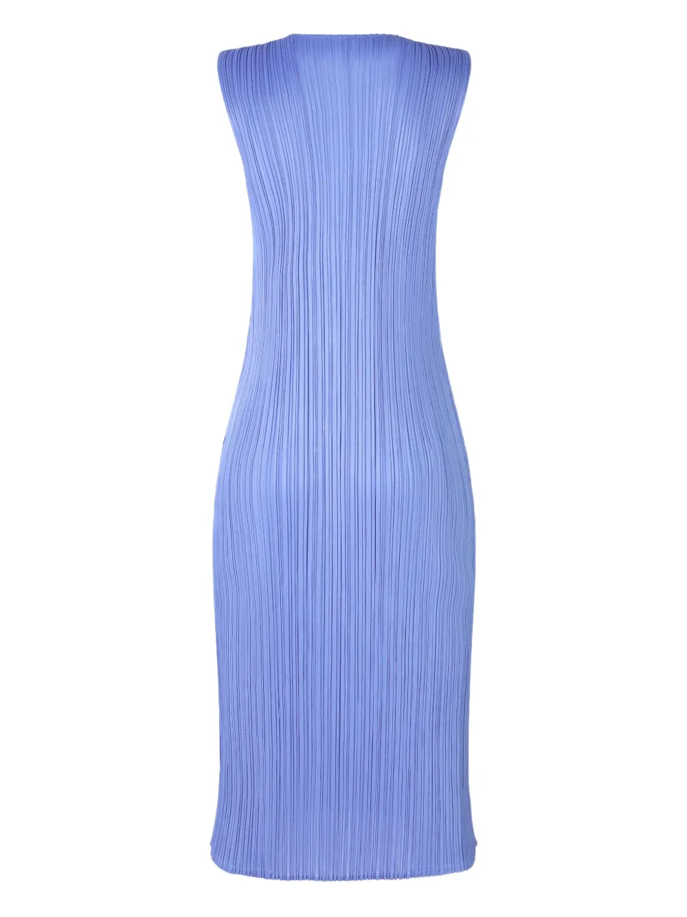 Pleats Please Issey Miyake Midi-jurk met plissé-effect - Blauw