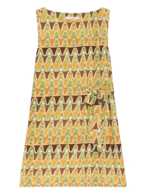 MALIPARMI geometric-print sleeveless top