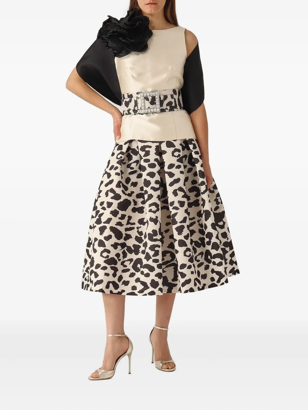 Giada Curti Sleeveless Top In Neutral