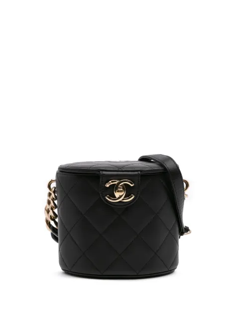 CHANEL Pre-Owned cosmetiquera Mini Lambskin Elegant Chain Vanity Case 2019
