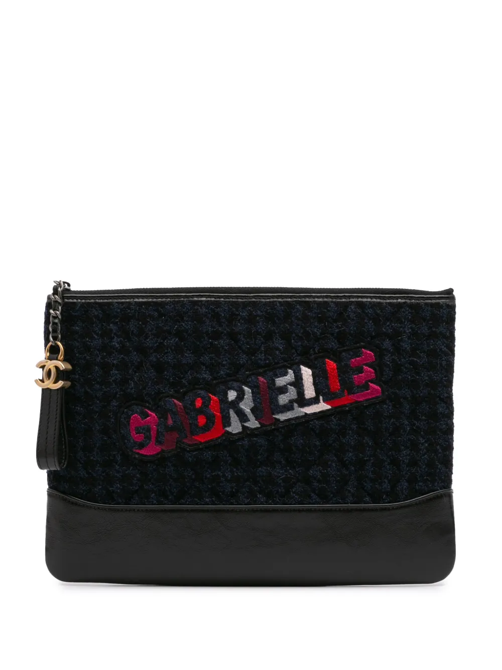 CHANEL Pre-Owned pochette matelassée Gabrielle (2017-2018) | bleu | Image 1