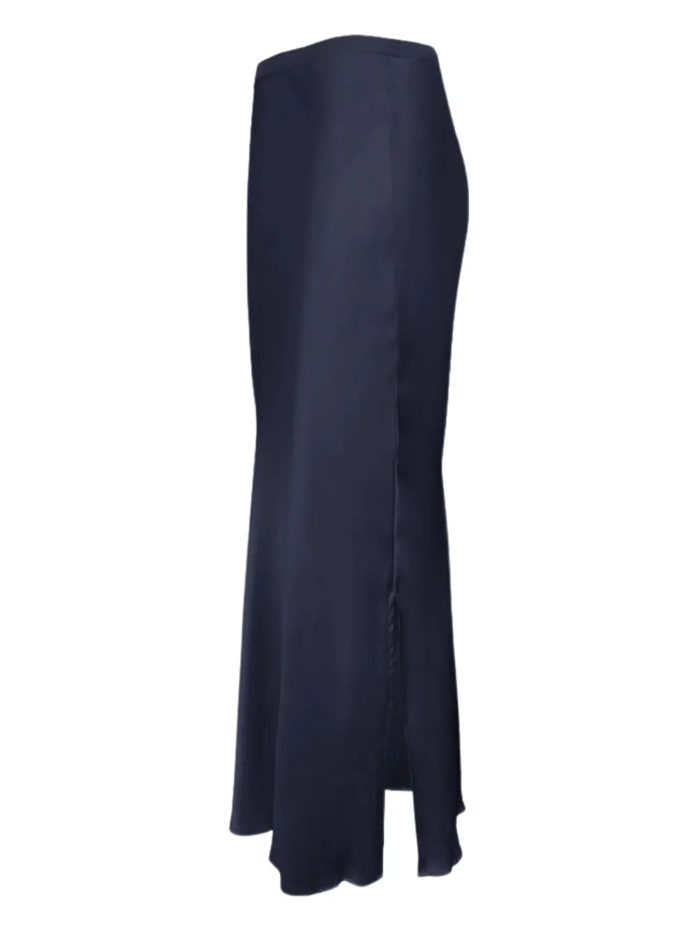 Gold Hawk bias-cut midi skirt - Blauw