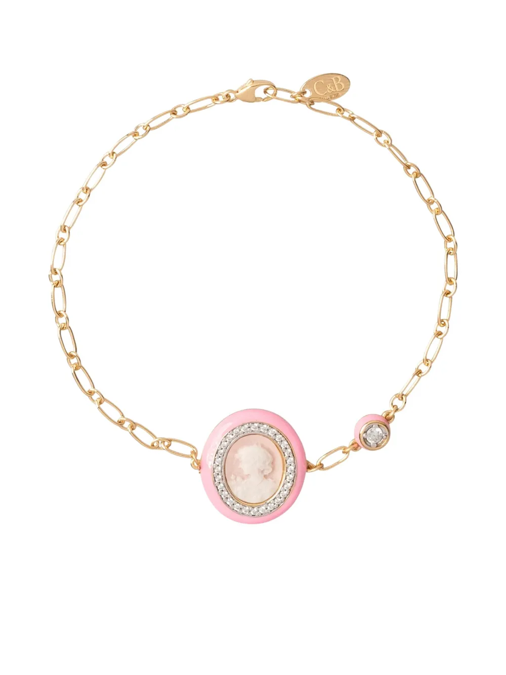 Cameo & Beyond Glam Ladies Chain Bracelet