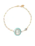 Cameo & Beyond Glam Ladies bracelet - Gold
