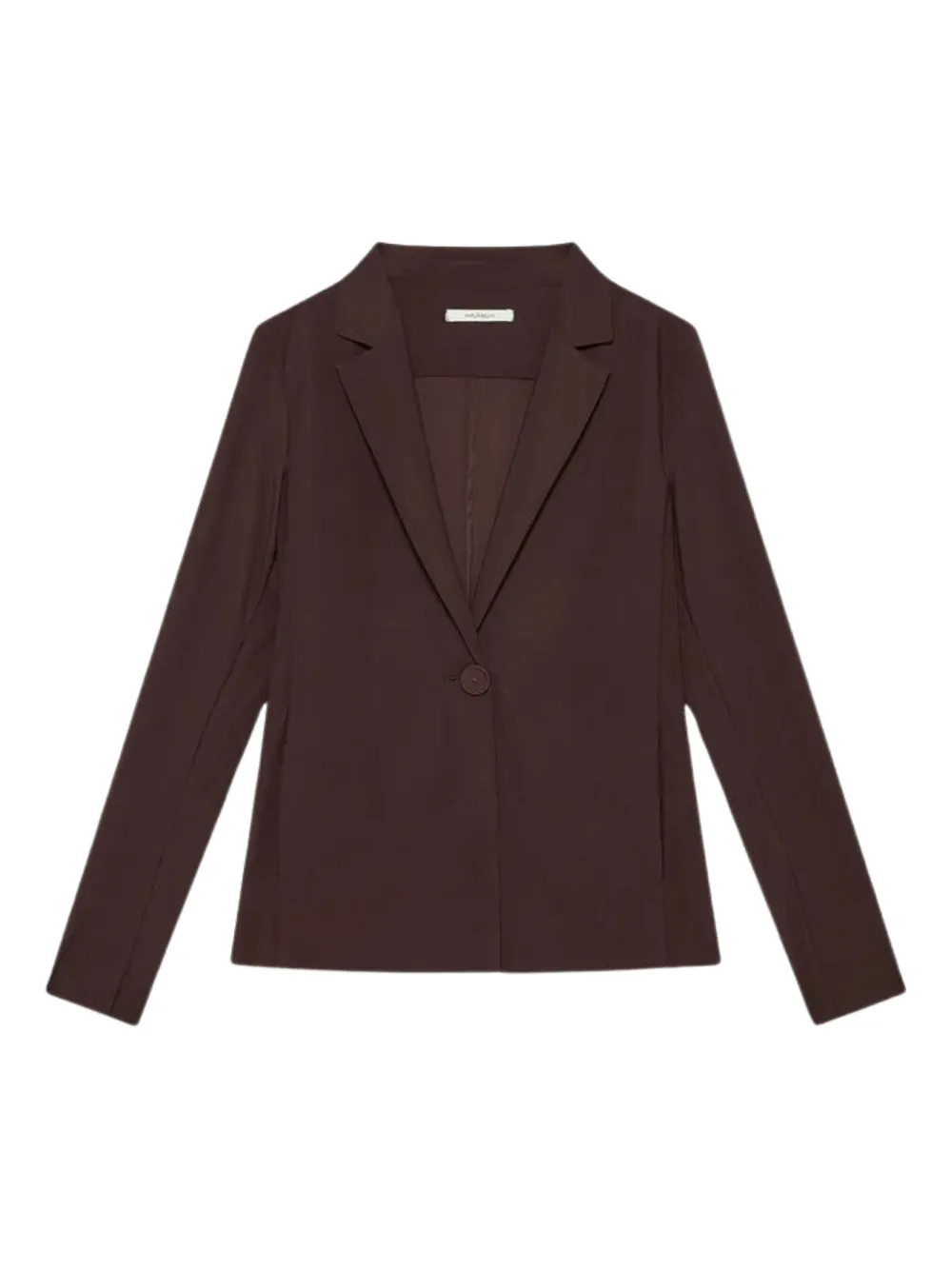 MALIPARMI single-button notched-lapels jacket | Brown | Image 1