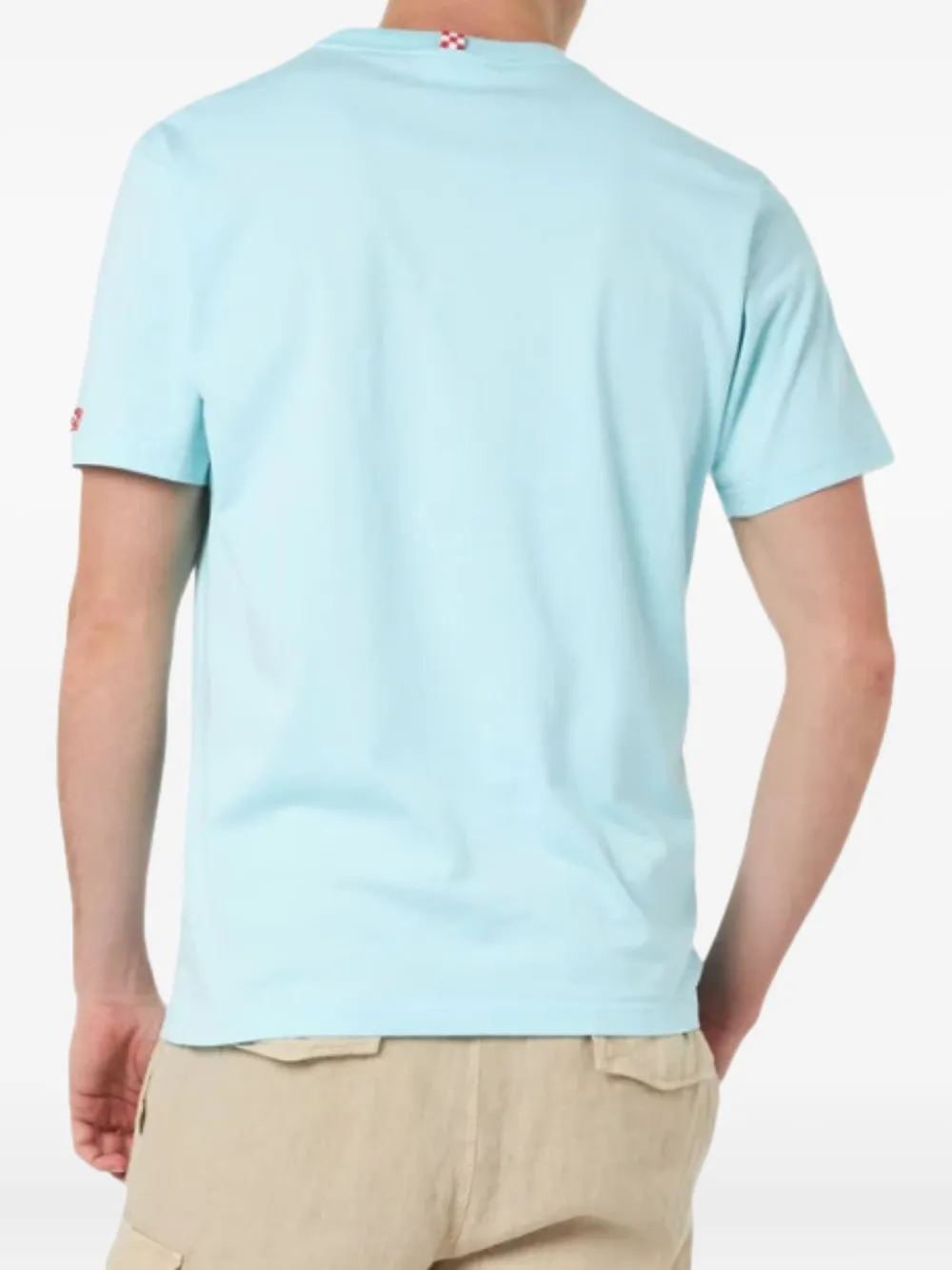 MC2 Saint Barth Ciao patch-pocket T-shirt Blauw