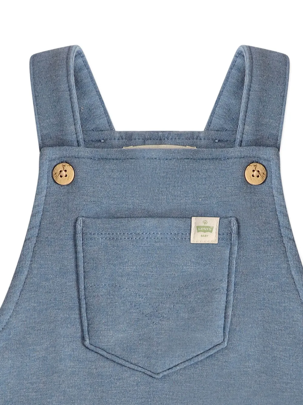 Levi's Kids pocket-detail dungarees Blauw