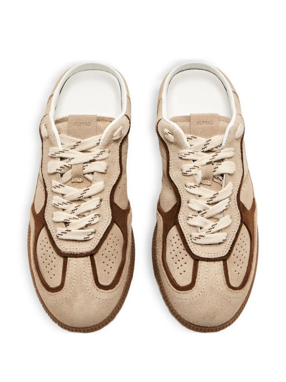 Alohas Tb.490 Suede Sneaker Mules In Neutral