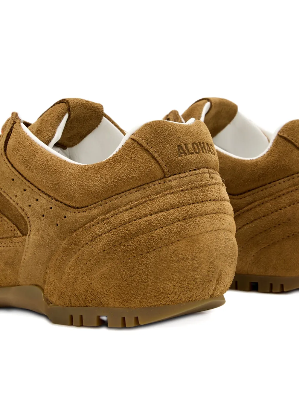 ALOHAS Tb.56 suede panelled sneakers Neutrals