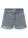 Levi's Kids turn up-hem denim shorts - Blue