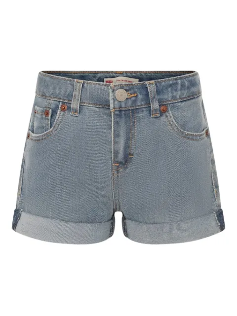 Levi's Kids شورت جينز بأطراف مطوية