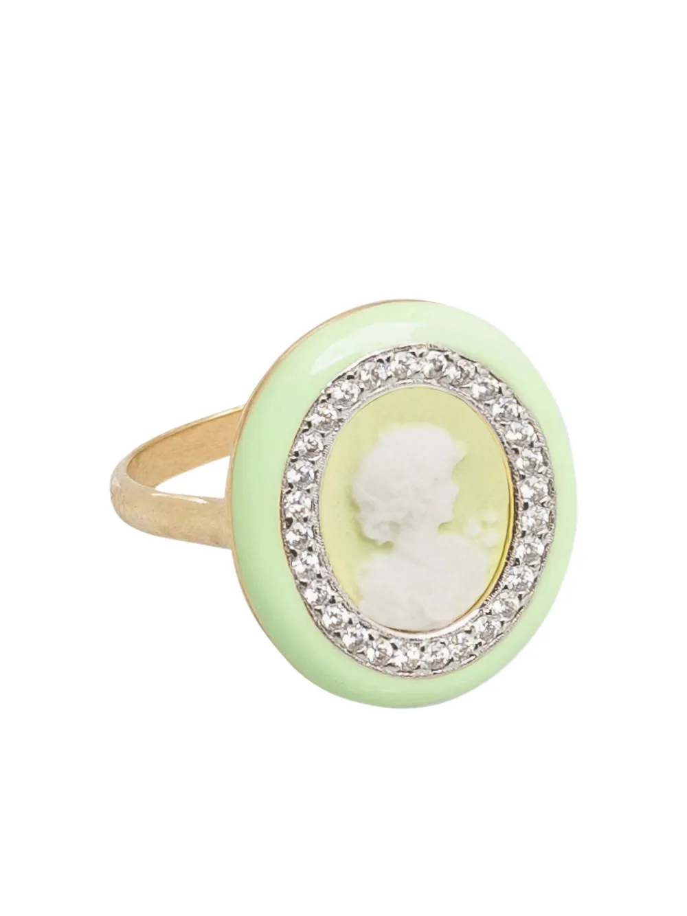 Cameo & Beyond Glam Ladies ring | Gold | Image 1