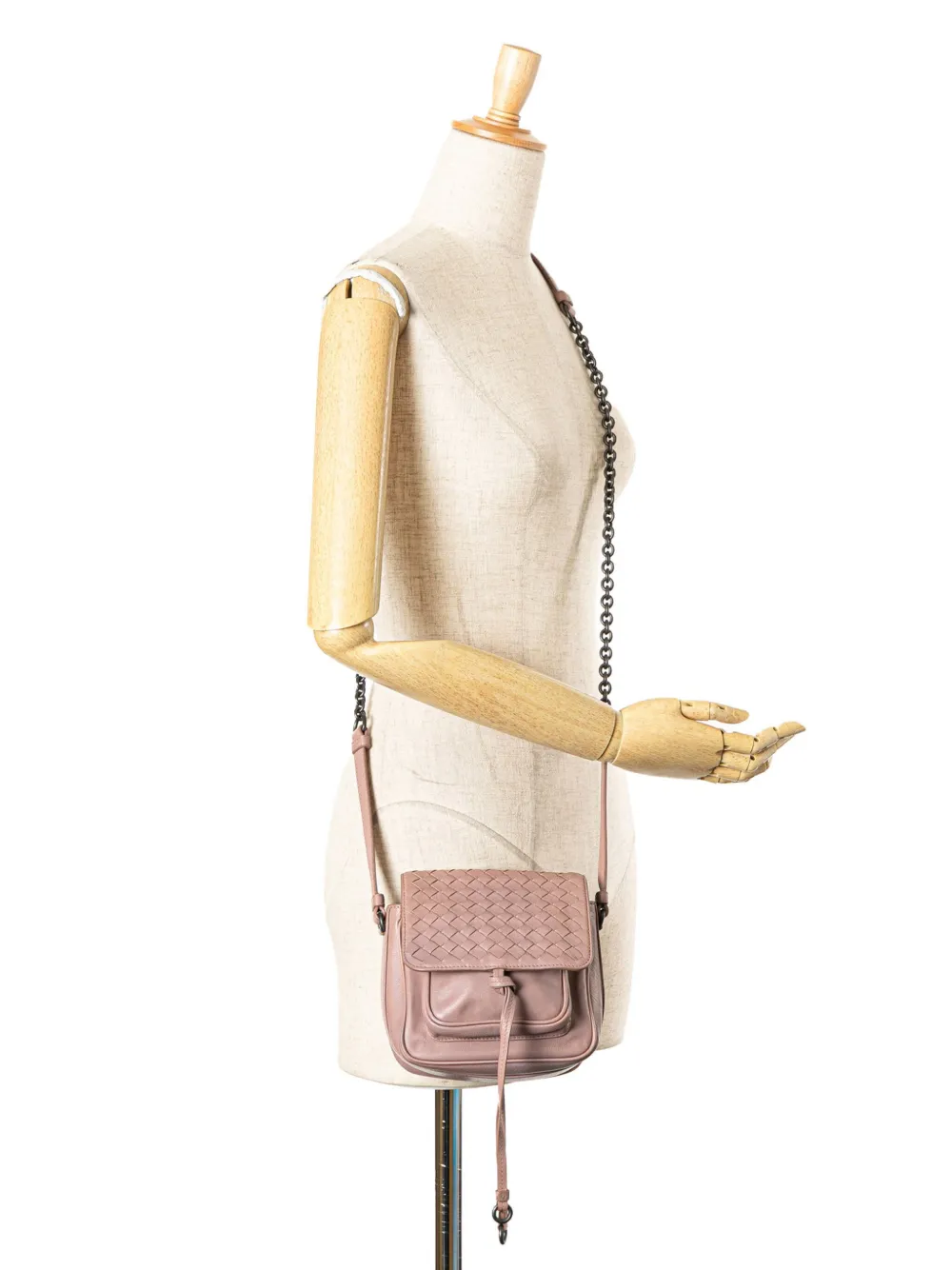 Bottega Veneta Pre-Owned 2012-2024 Nappa Intrecciato Flap crossbody bag | Pre-Owned | Image 2