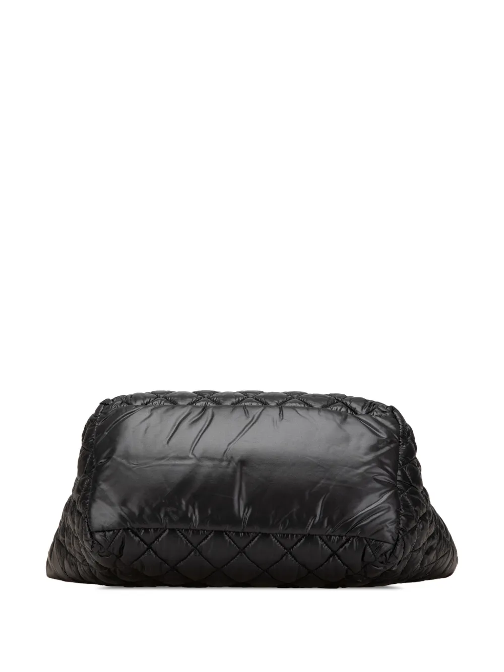 Pre-owned Chanel 2010-2011 Small Quilted Nylon Coco Cocoon Tote Bag