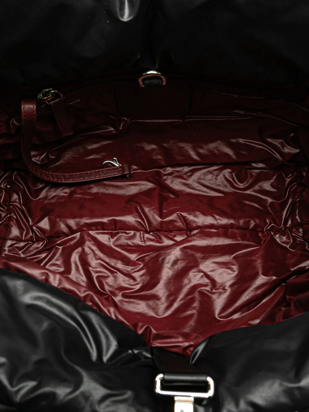 Pre-owned Chanel 2010-2011 Small Quilted Nylon Coco Cocoon Tote Bag