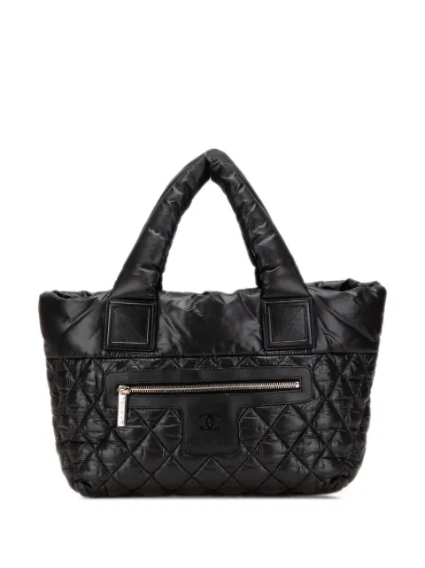 CHANEL Pre-Owned 2010-2011 Small Quilted Nylon Coco Cocoon tote bag