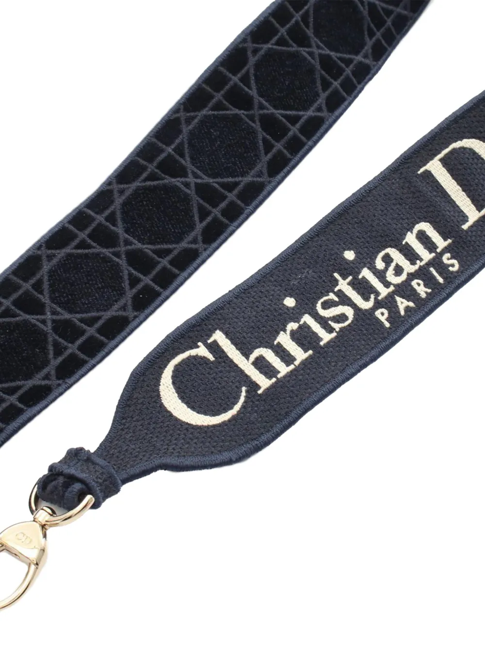 Christian Dior Pre-Owned 2021 Medium Velvet Cannage Lady D Lite satchel | Pre-Owned | Image 2