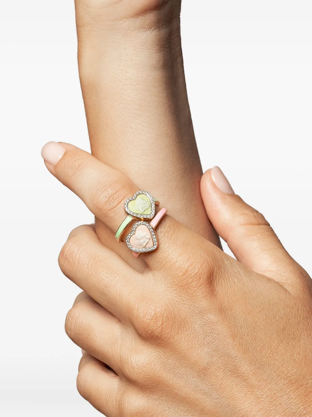 Cameo & Beyond anillo Sparkling Cherub | Image 2