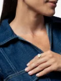 Cameo & Beyond cherub-embellished ring - Gold