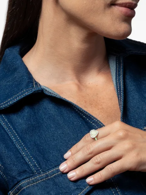 Cameo & Beyond Sparkling Cherub ring