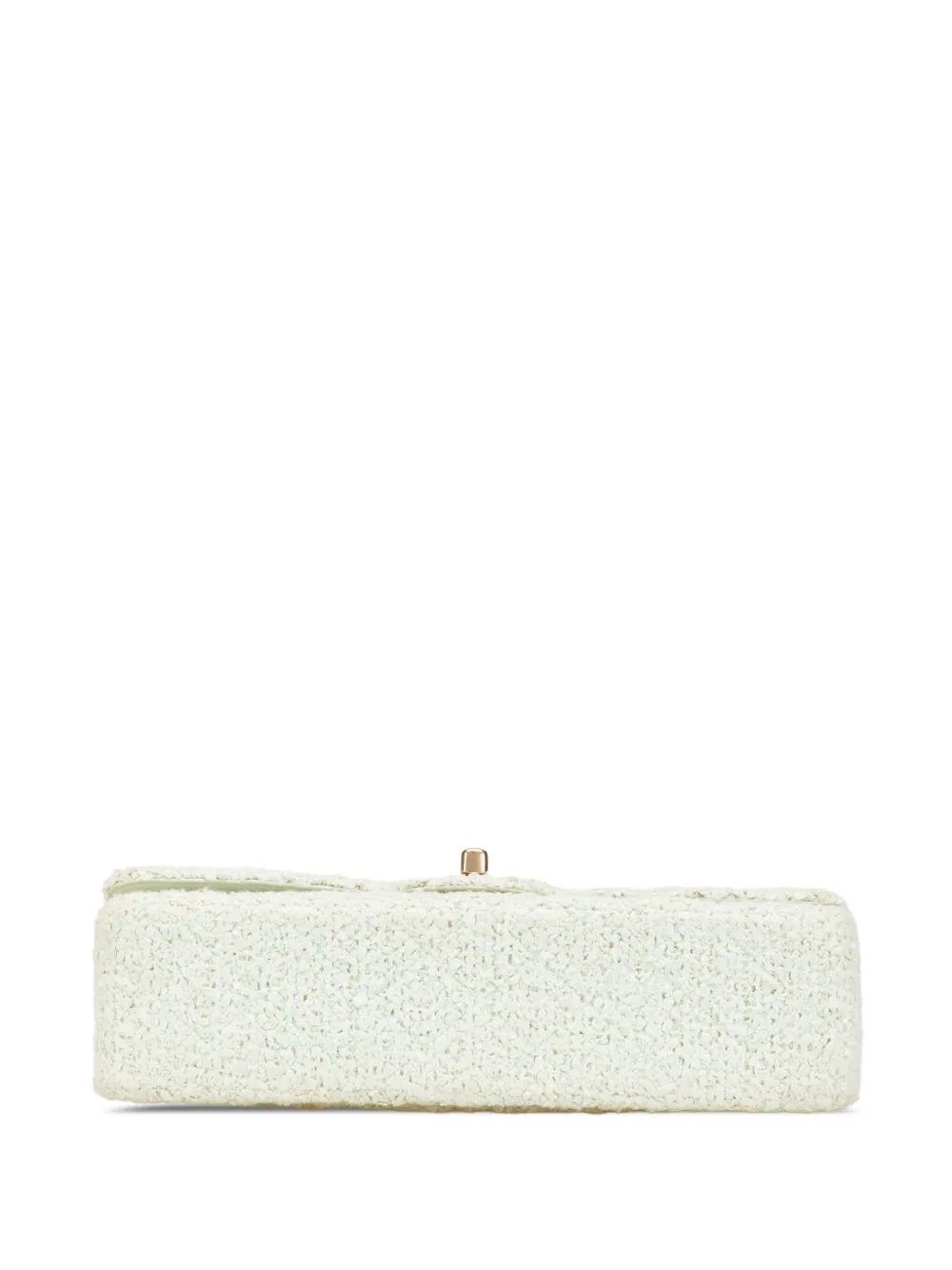 Pre-owned Chanel 2003-2004 Medium Classic Tweed Double Flap Shoulder Bag