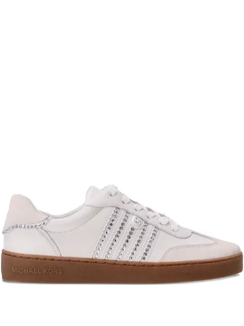 Michael Kors Scotty rhinestone-embellished sneakers