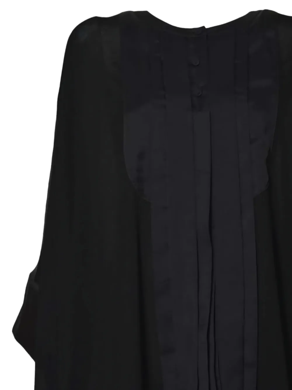 Mirco Giovannini Asymmetric Chiffon Blouse