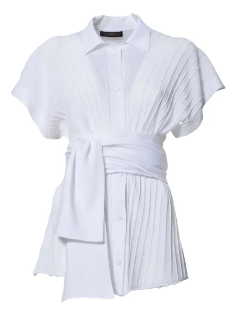 Mirco Giovannini pleated blouse