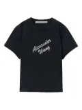 Alexander Wang Shrunken T-shirt - Black